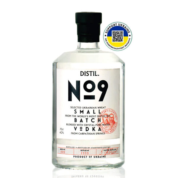 tama ウクライナ産 ウォッカ 「Vodka Distil No9～ディスティル～」700ml 1本 （ウオッカ:アルコール分 40％）