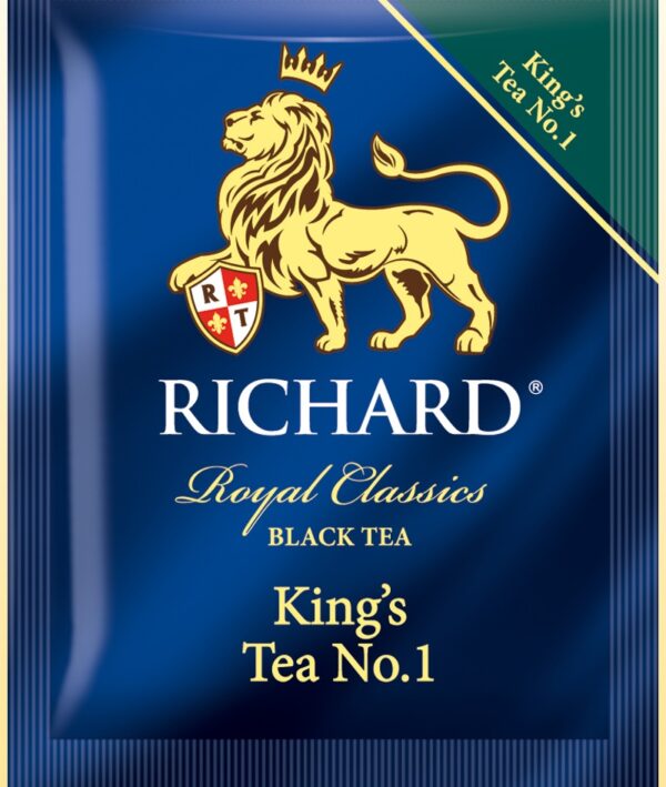 imgrc0143991973 RICHARD Royal Classics BLACK TAE ティーバッグ 「RICHARD Royal King's Tea No.1」2g×25p セイロン紅茶　